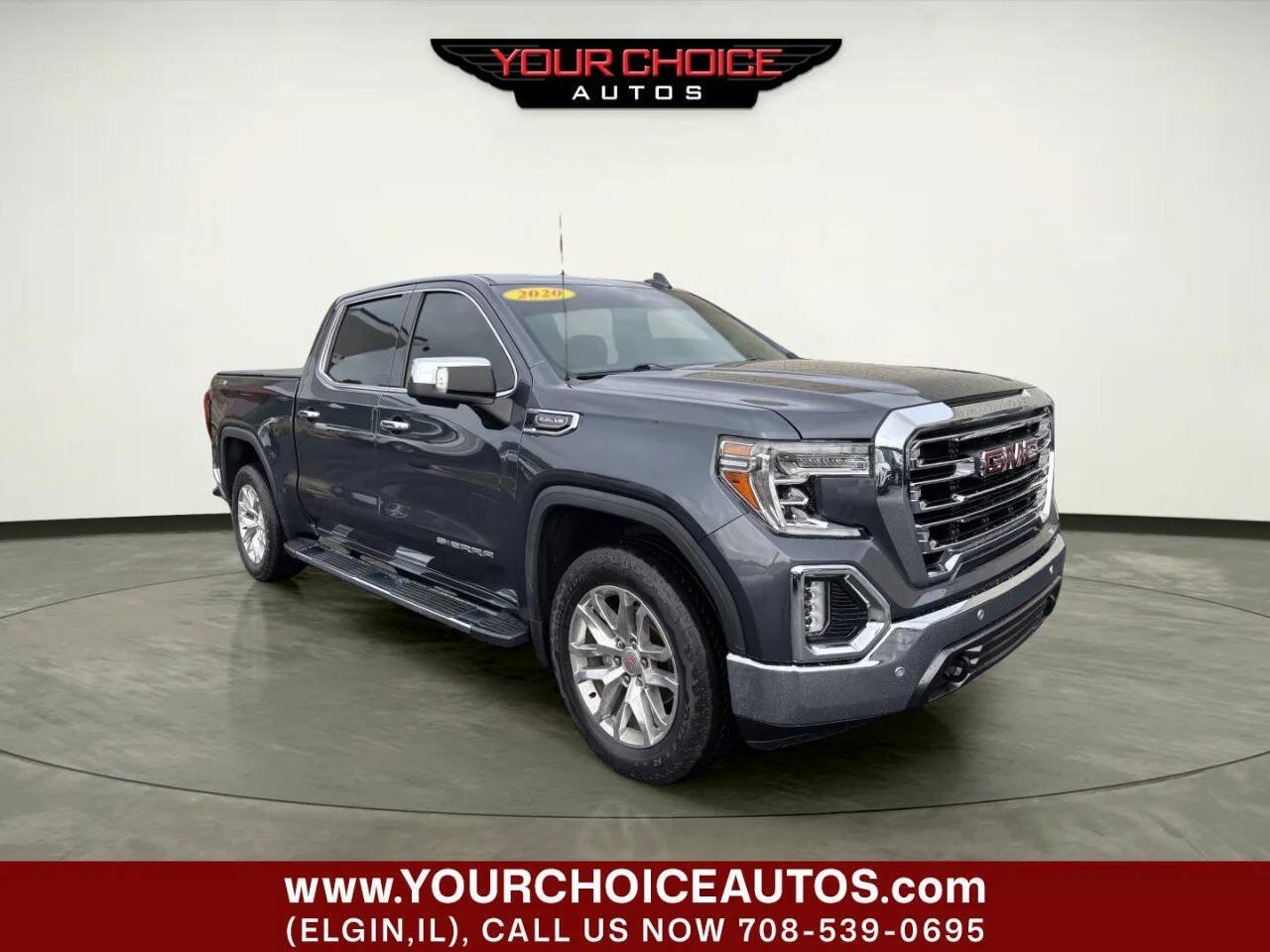 Used 2020 GMC Sierra 1500 SLT w/ SLT Premium Plus Package AWD/4WD image 10