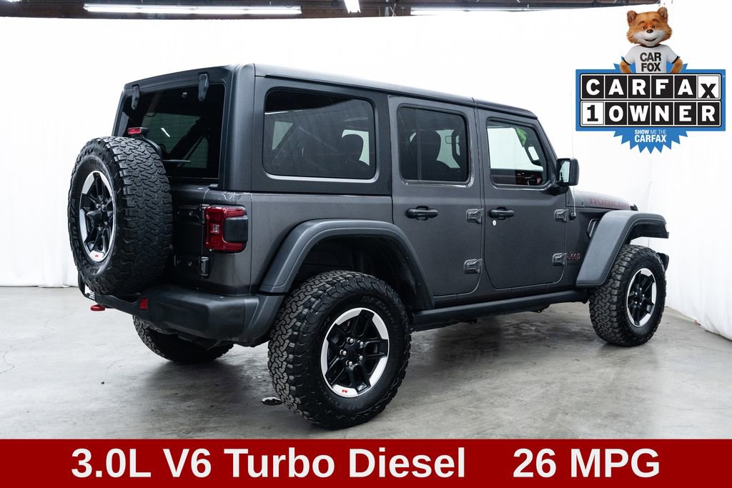 Used 2022 Jeep Wrangler Unlimited Rubicon w/ Steel Bumper Group AWD/4WD image 6