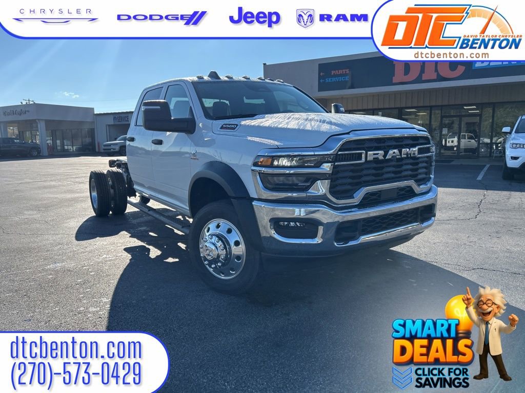 New 2026 RAM 5500 Tradesman w/ Chrome Appearance Group