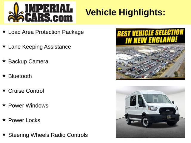 Used 2024 Ford Transit 250 148 Medium Roof w/ Load Area Protection Package RWD image 7