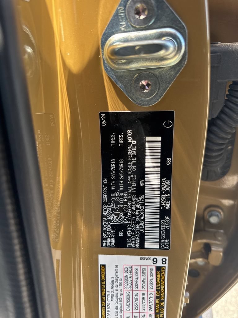 Used 2024 Toyota Land Cruiser AWD/4WD image 38