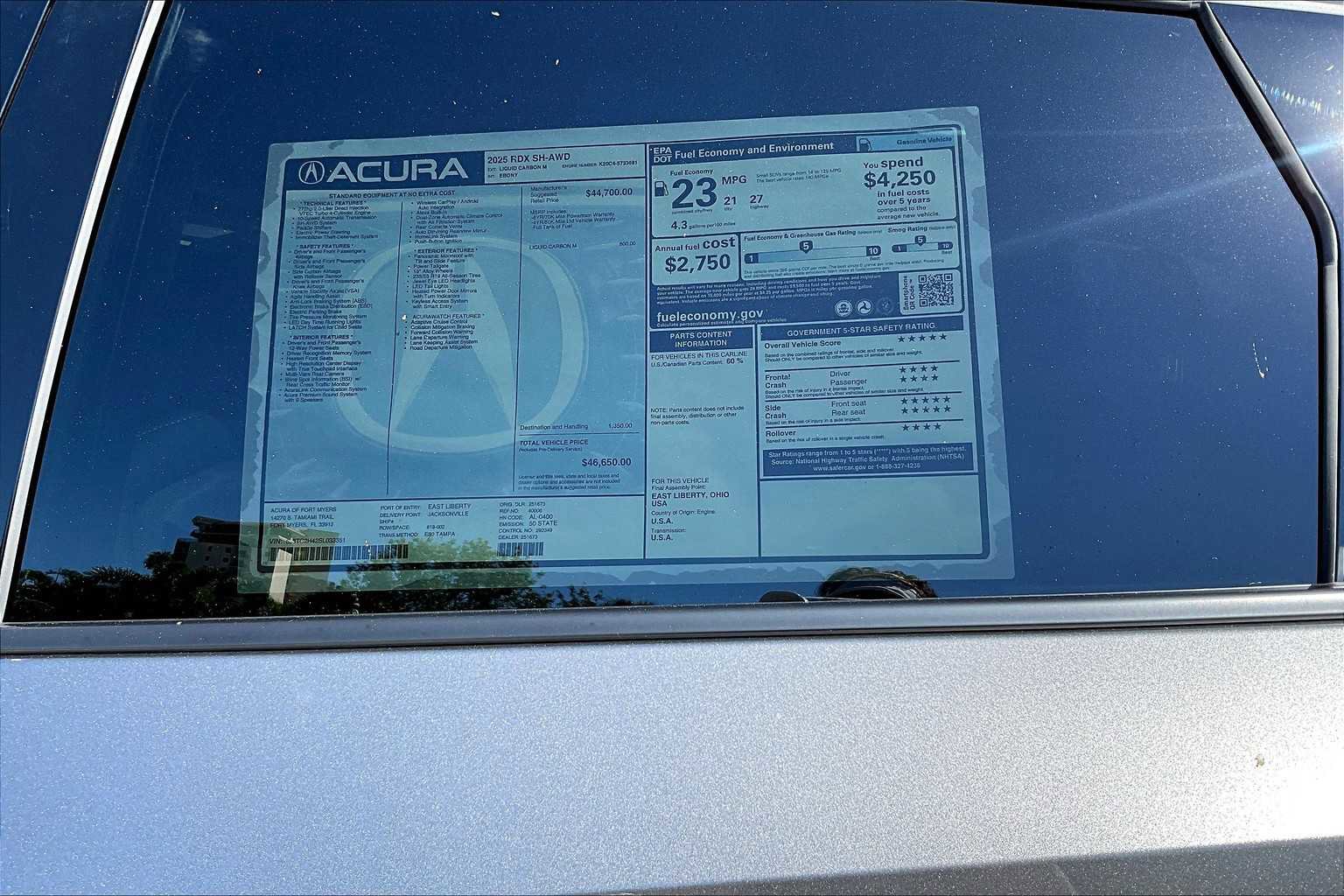 Certified 2025 Acura RDX image 22