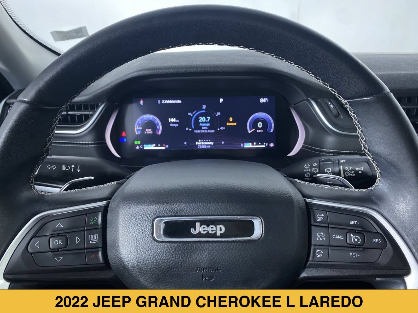 Used 2022 Jeep Grand Cherokee L Laredo w/ Luxury Tech Group I AWD/4WD image 3