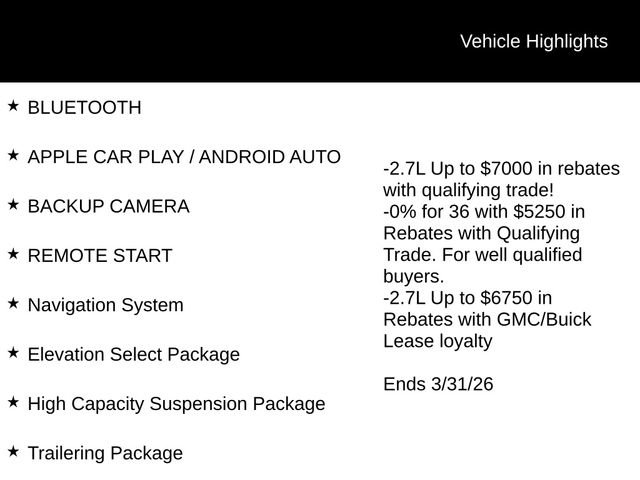 New 2026 GMC Sierra 1500 Elevation w/ Elevation Select Package video 2