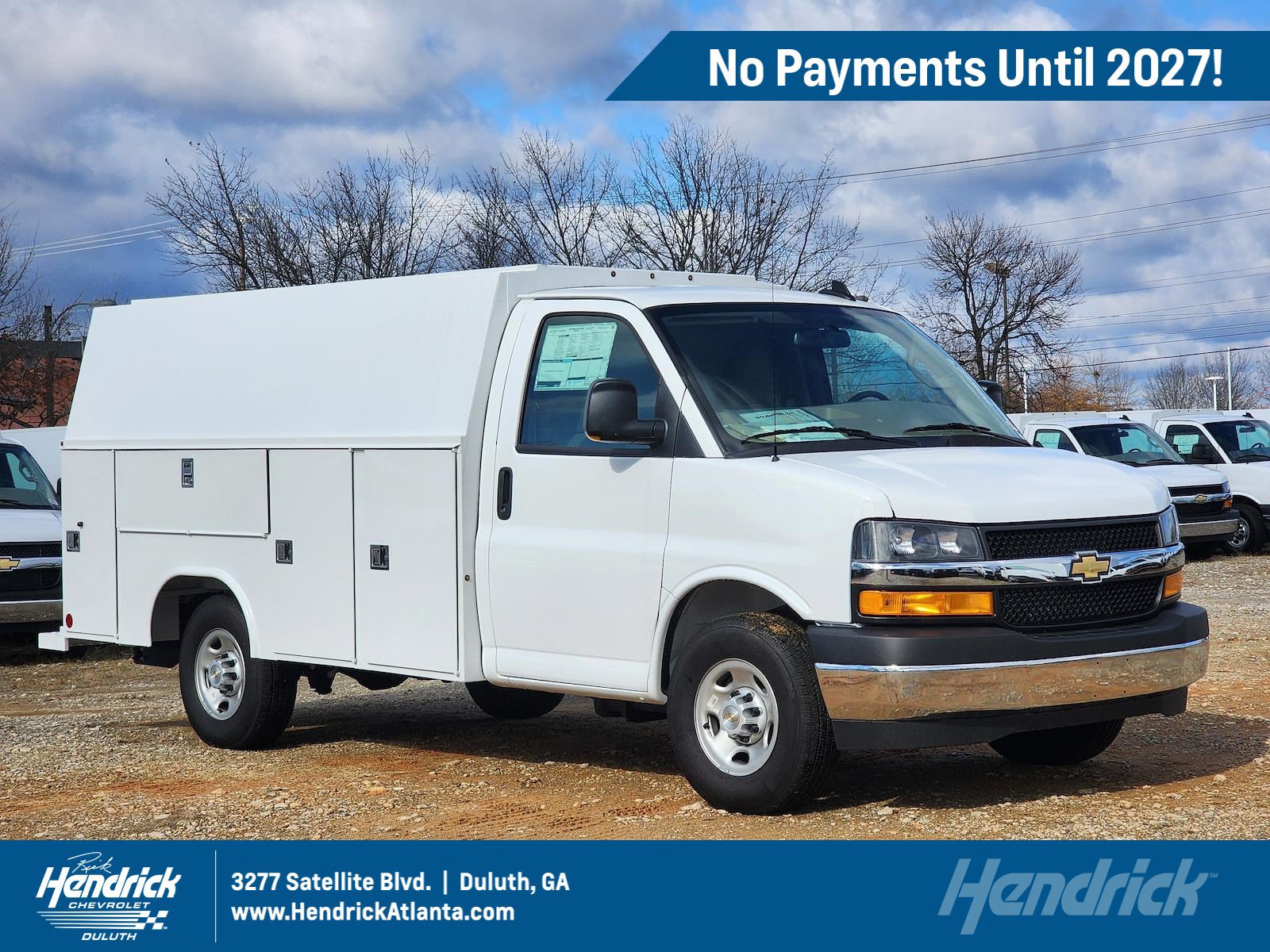 New 2025 Chevrolet Express 3500 w/ Power Convenience Package