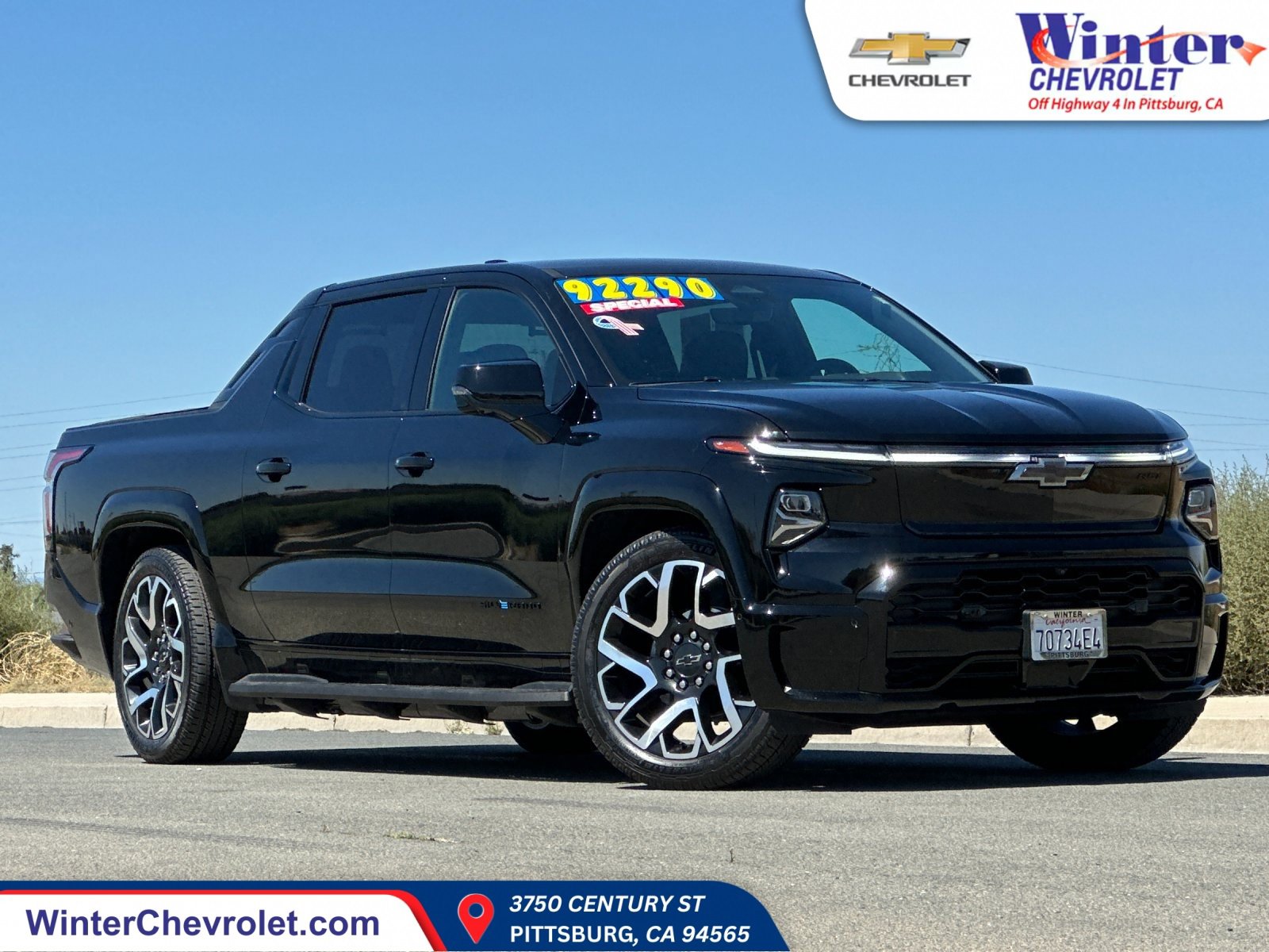 New 2024 Chevrolet Silverado EV RST