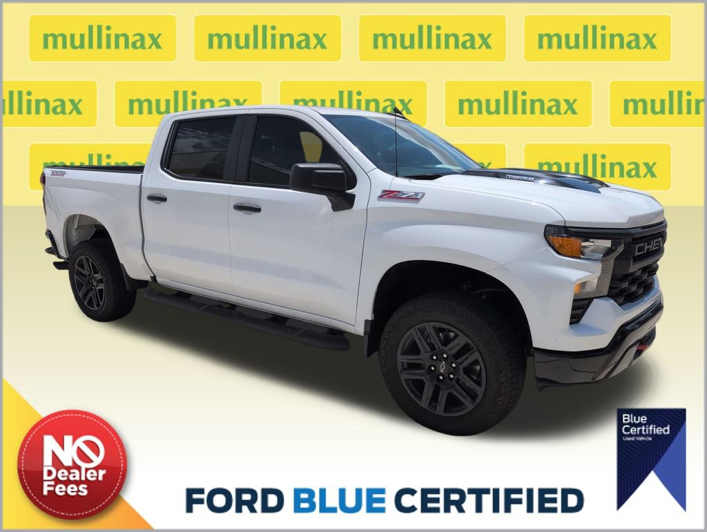 Used 2025 Chevrolet Silverado 1500 Custom Trail Boss w/ Turbomax Blackout Package