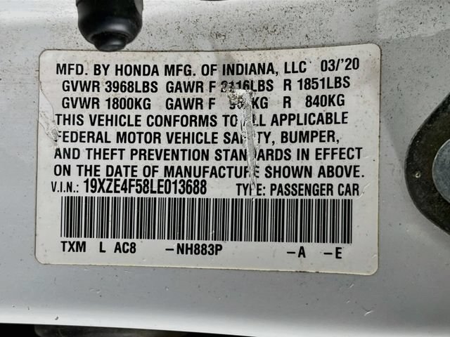 Used 2020 Honda Insight EX image 11