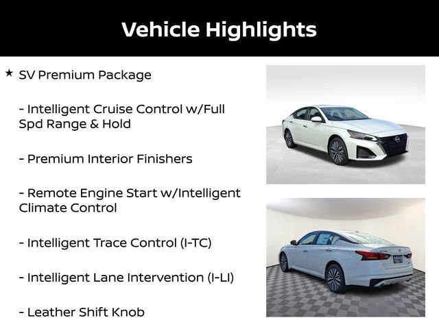 New 2025 Nissan Altima 2.5 SV w/ SV Premium Package AWD/4WD image 13