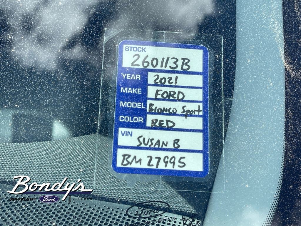 Used 2021 Ford Bronco Sport Big Bend image 21