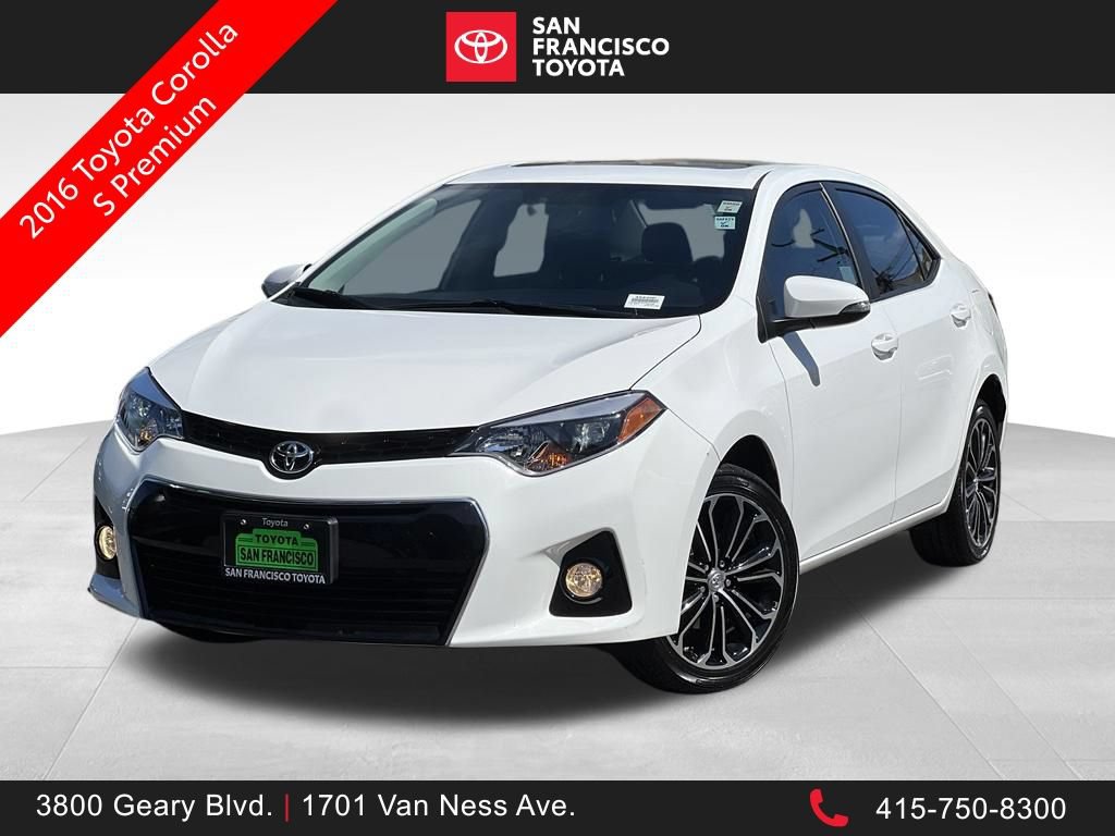 Certified 2016 Toyota Corolla S Premium