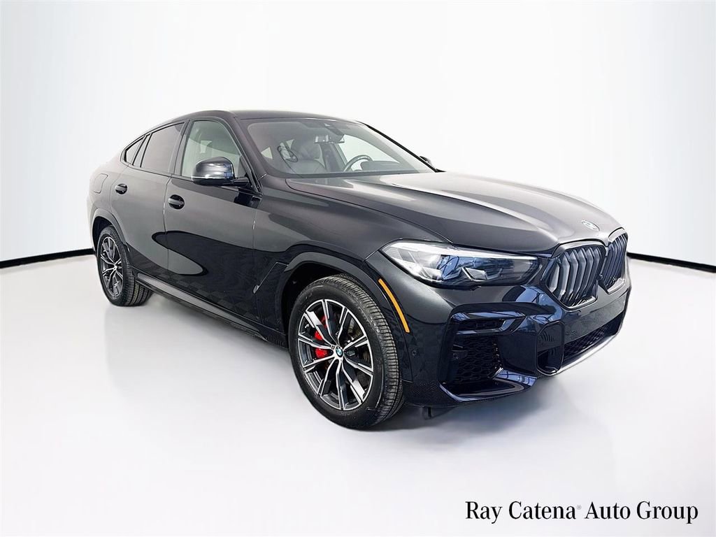 Used 2023 BMW X6 M50i w/ Climate Comfort Package image 1