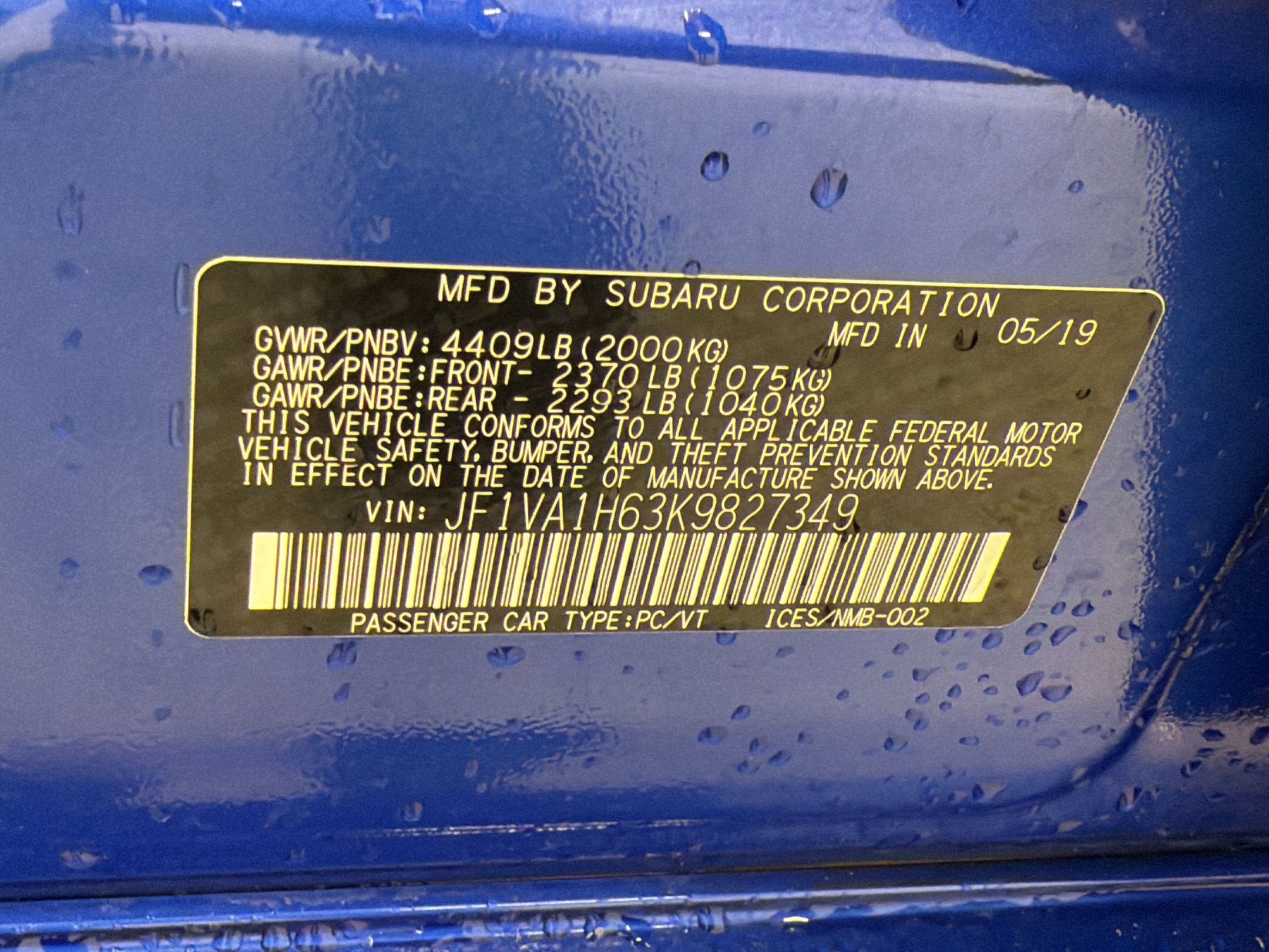 Used 2019 Subaru WRX Limited w/ Popular Package #3 AWD/4WD image 22