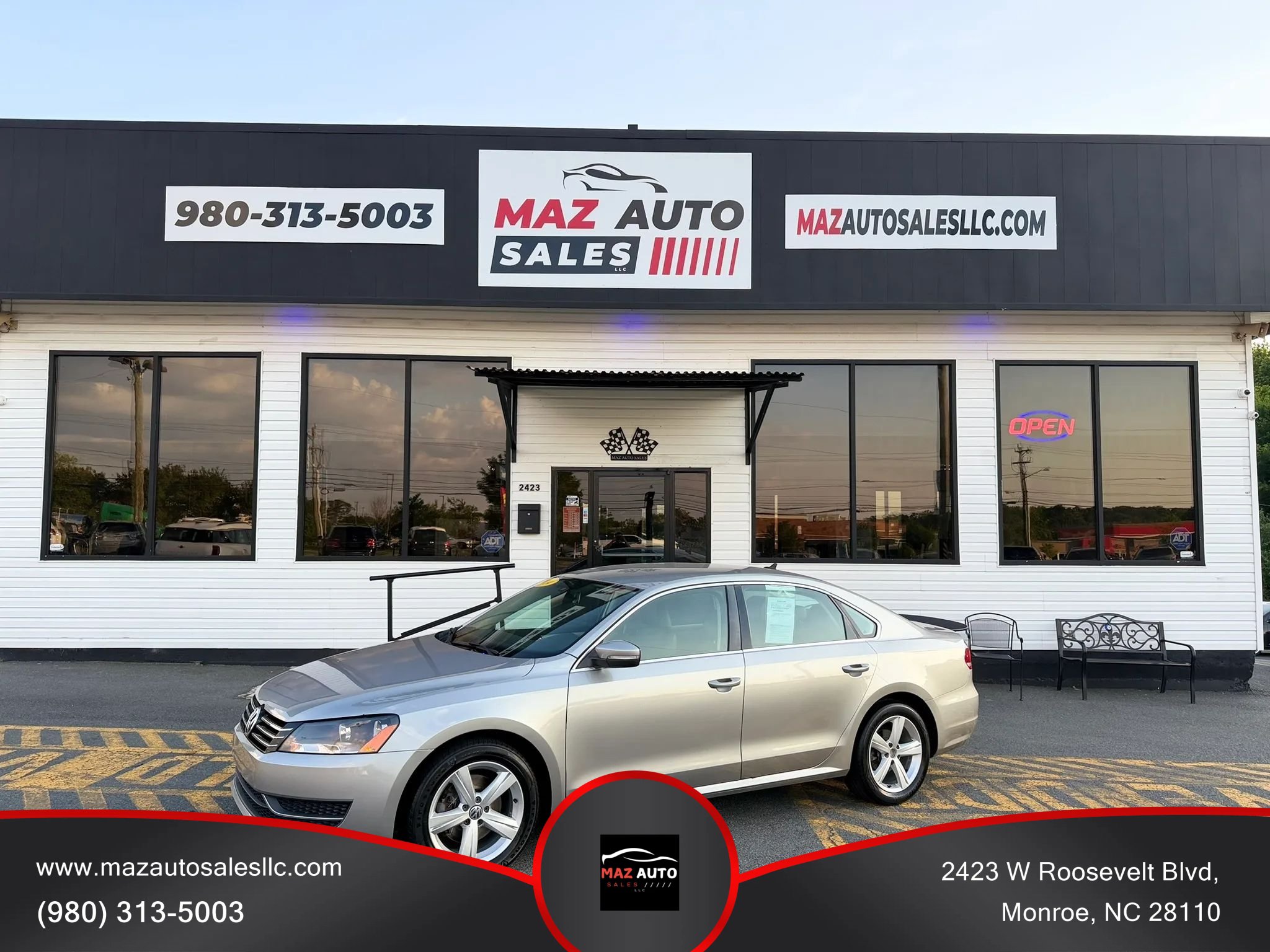 Used 2014 Volkswagen Passat 1.8T Wolfsburg Edition FWD image 1