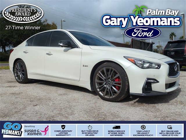 Used 2019 INFINITI Q50 Red Sport 400 w/ Cargo Package (L96)