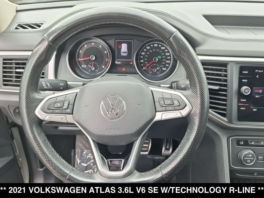 Used 2021 Volkswagen Atlas SE w/ Panoramic Sunroof Package AWD/4WD image 21