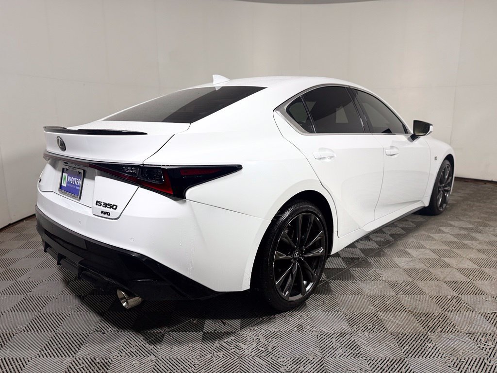 Used 2021 Lexus IS 350 F Sport w/ Accessory Package AWD/4WD image 7