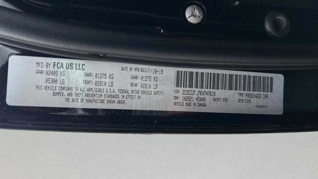 Used 2019 Dodge Challenger R/T Scat Pack w/ Plus Package image 32