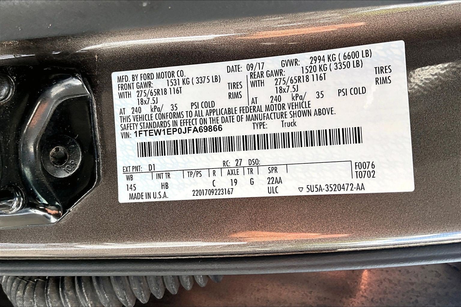 Used 2018 Ford F150 Lariat AWD/4WD image 28