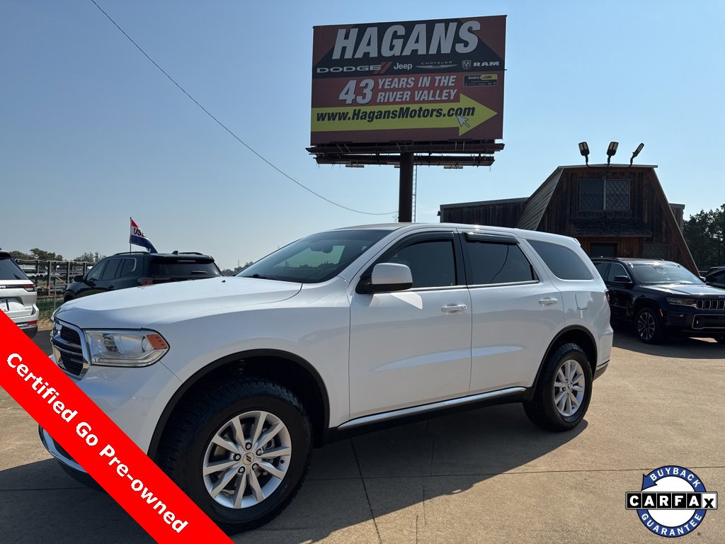 Certified 2019 Dodge Durango SXT w/ 3rd Row Seating Group