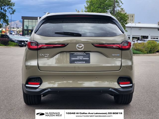 Certified 2025 MAZDA CX-70 Plug-In Hybrid w/ Premium Pkg AWD/4WD image 6