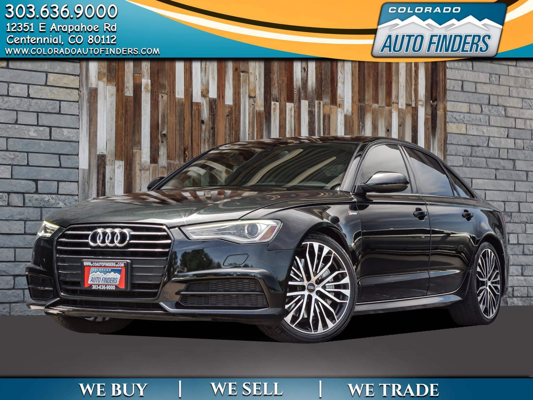 Used 2018 Audi A6 3.0T Sport w/ 20" Black Optic Wheel Package