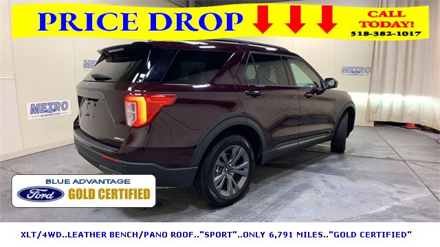 Certified 2023 Ford Explorer XLT w/ Equipment Group 202A image 4