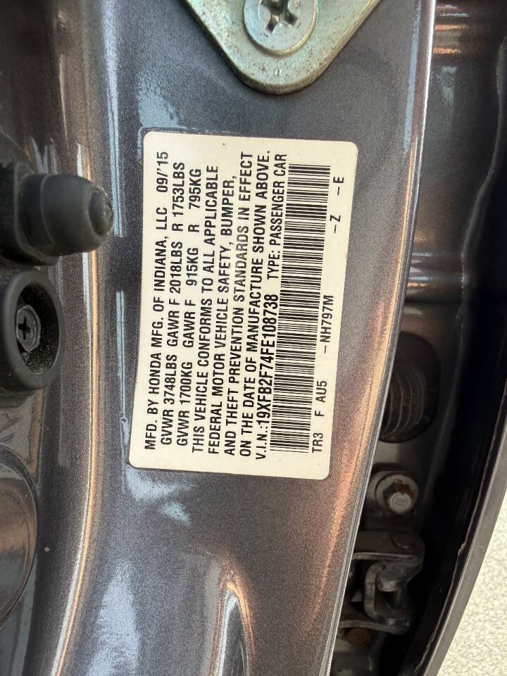 Used 2015 Honda Civic SE image 22