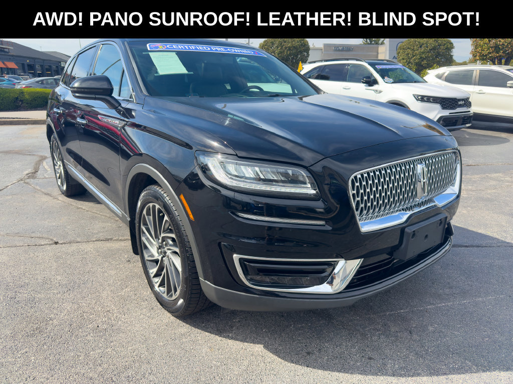 Used 2019 Lincoln Nautilus Reserve