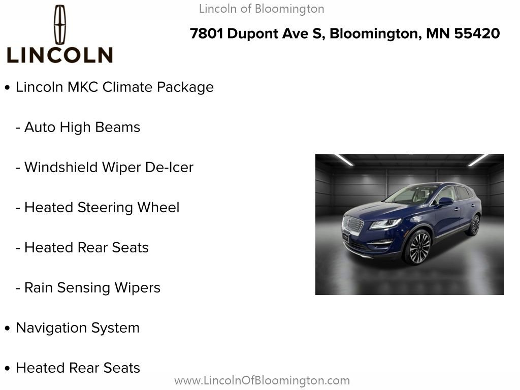 Used 2019 Lincoln MKC Reserve AWD/4WD image 9