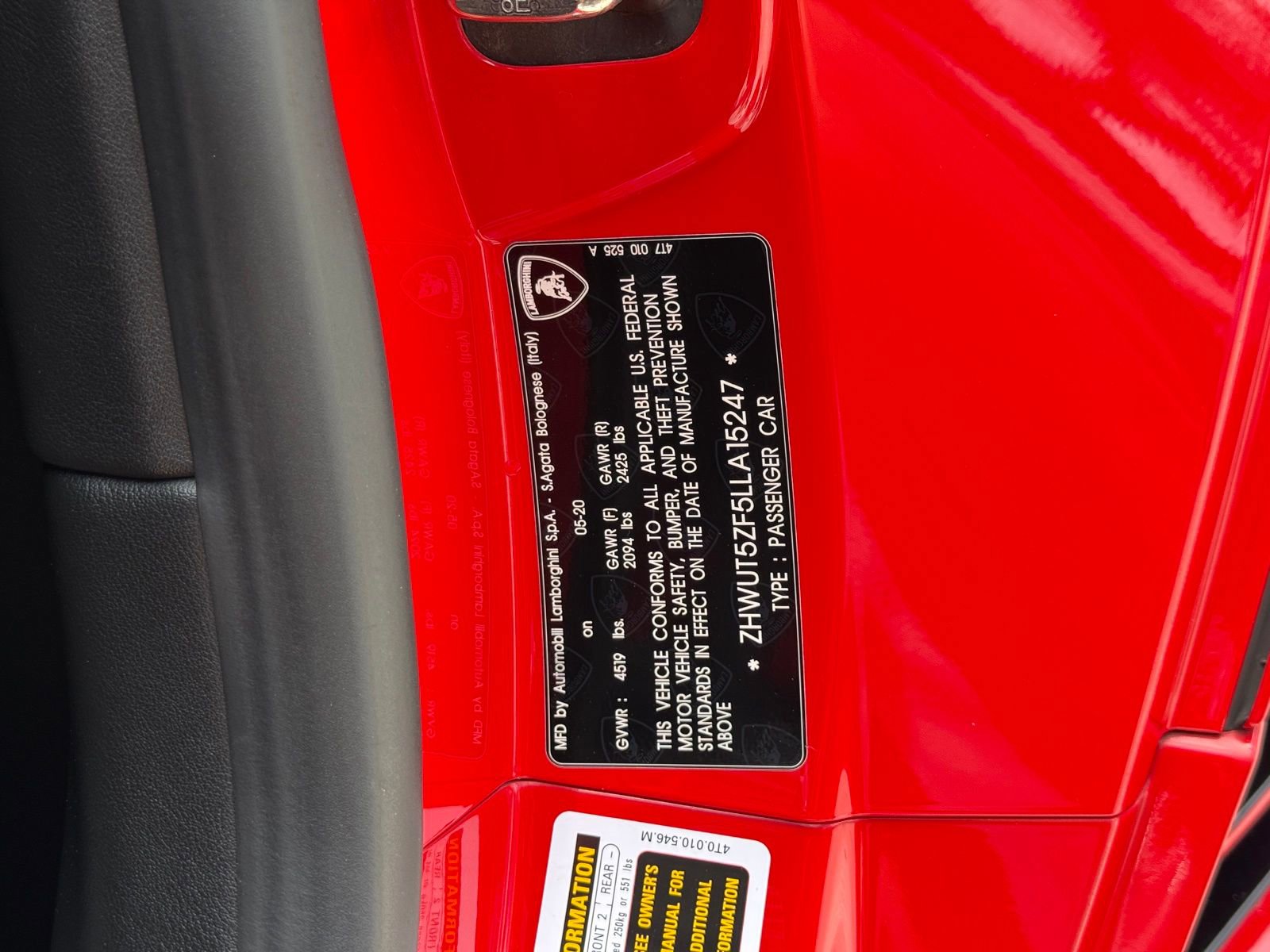 Used 2020 Lamborghini Huracan EVO image 33