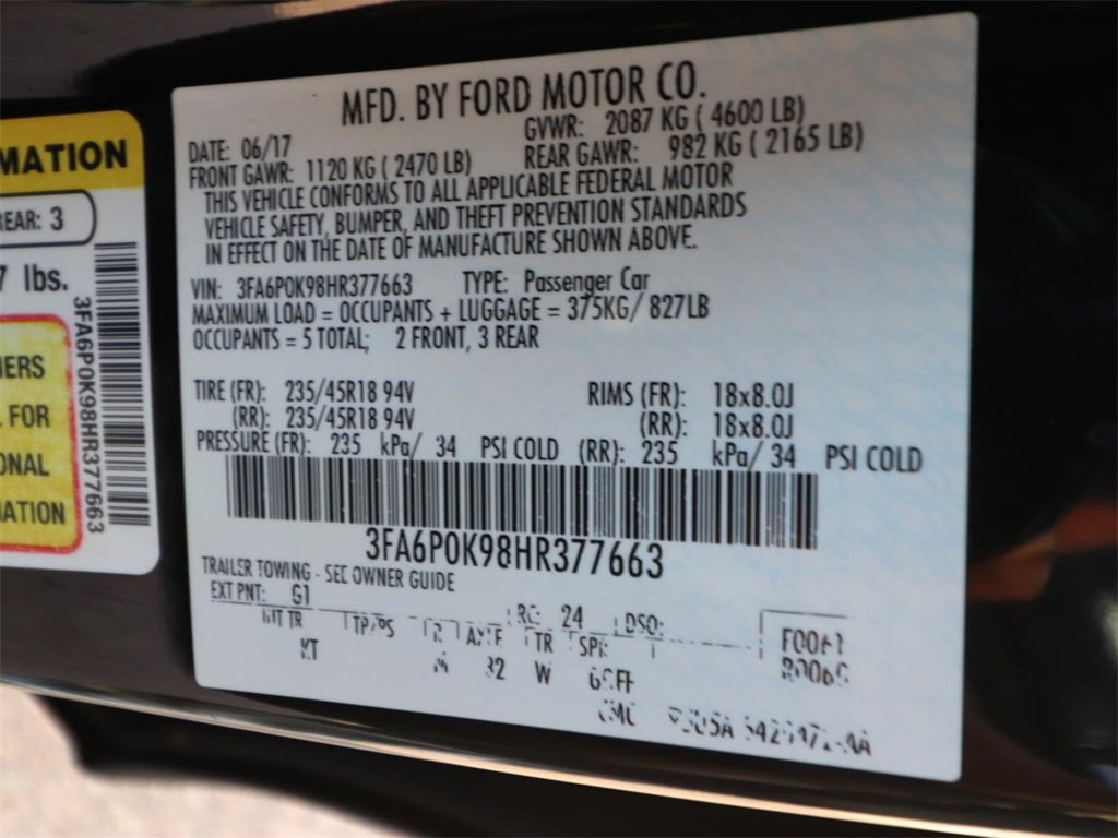 Certified 2017 Ford Fusion Titanium image 24