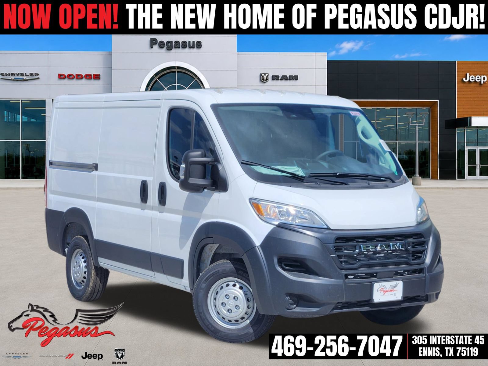 New 2026 RAM ProMaster 1500 w/ Power Group FWD image 1