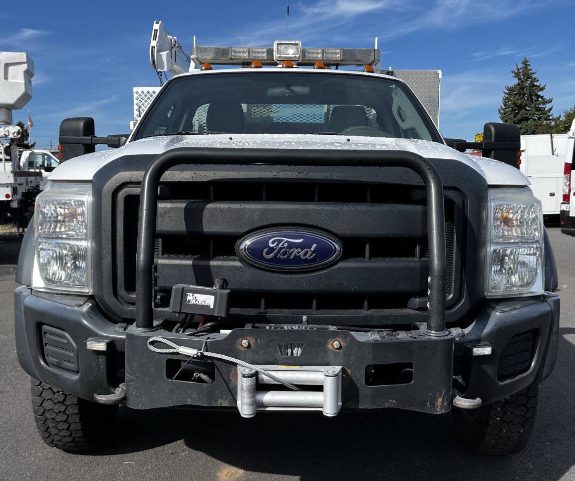 Used 2012 Ford F550 4x4 Regular Cab Super Duty w/ Payload Upgrade Pkg image 2