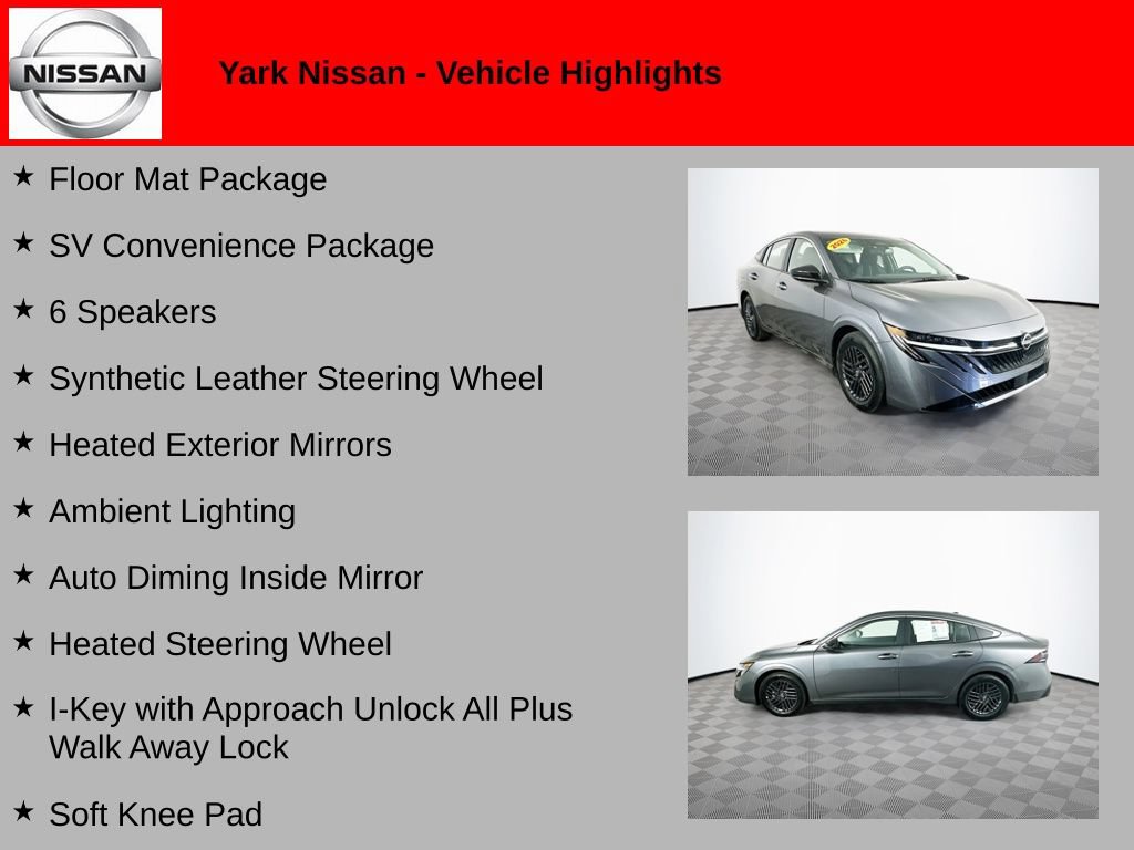 Certified 2026 Nissan Sentra SV w/ SV Convenience Package FWD video 2