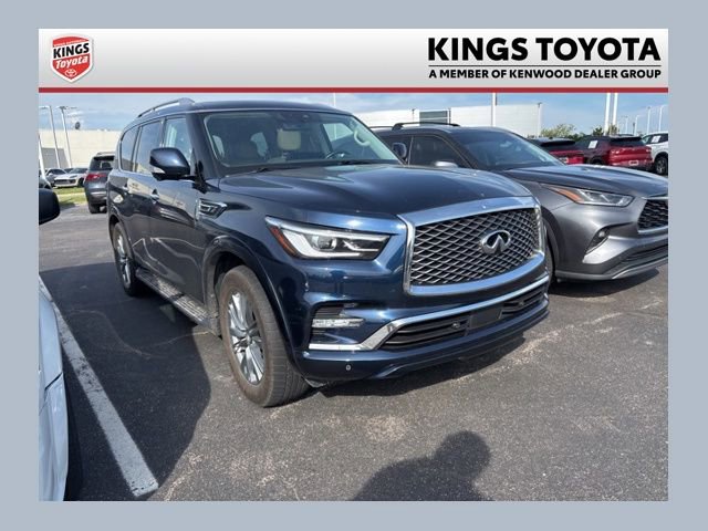 Used 2022 INFINITI QX80 Luxe w/ Cargo Package RWD image 1