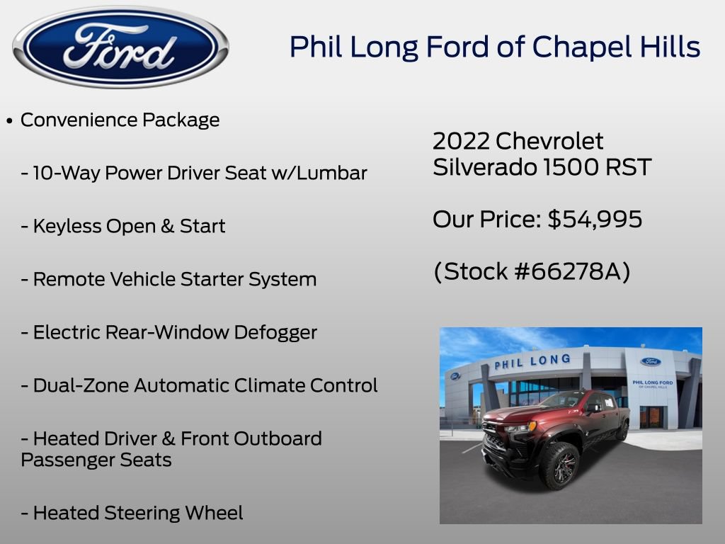 Used 2022 Chevrolet Silverado 1500 RST AWD/4WD image 38