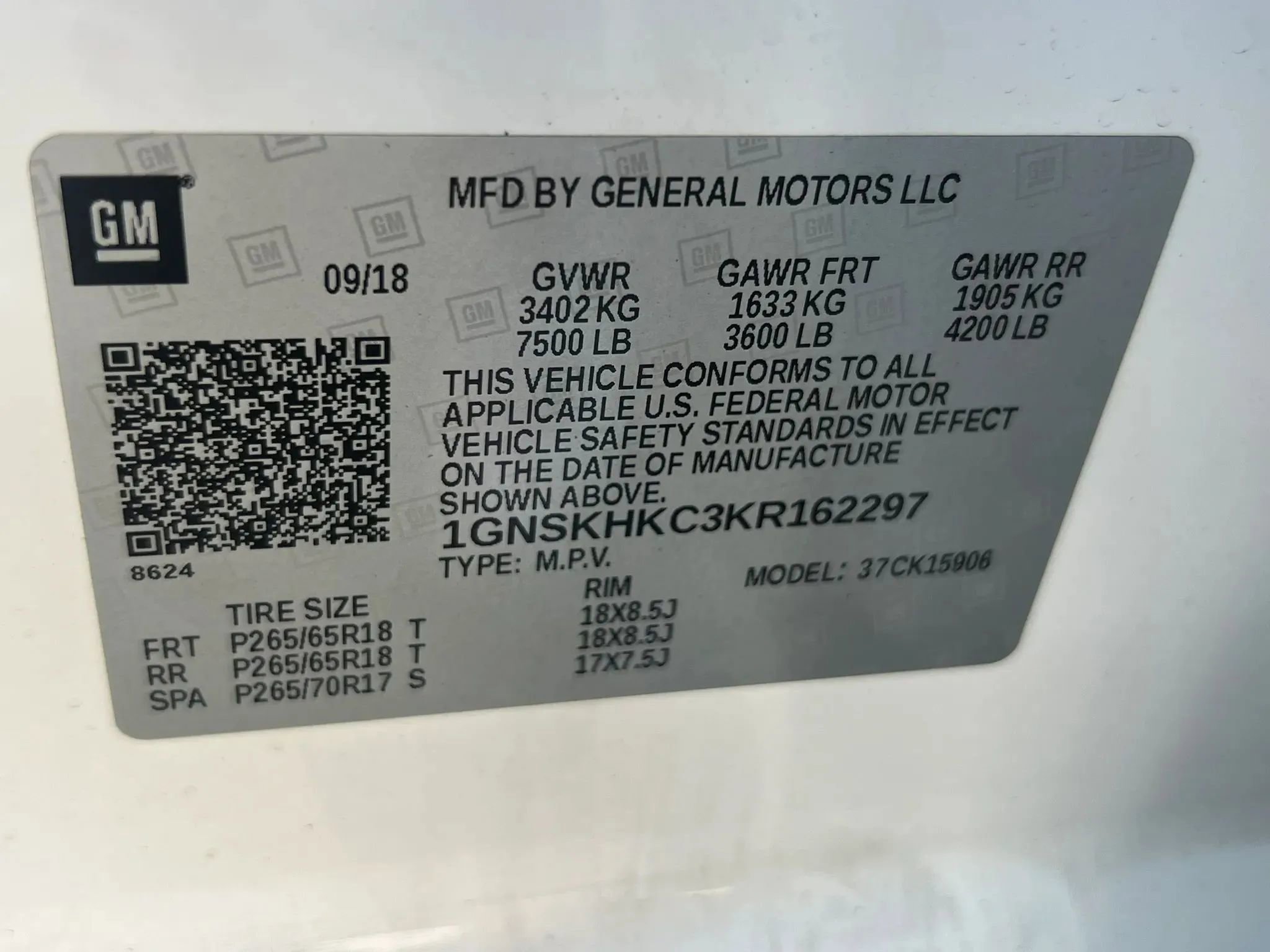 Used 2019 Chevrolet Suburban LT AWD/4WD image 33