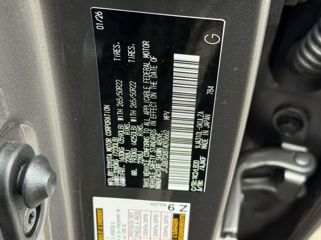 New 2026 Lexus LX 600 4WD w/ Luxury Package image 20