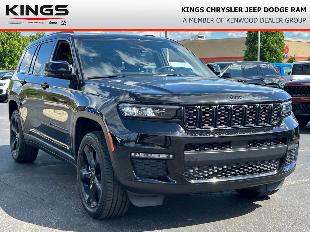 Certified 2025 Jeep Grand Cherokee L Limited w/ Black Appearance Package AWD/4WD image 1