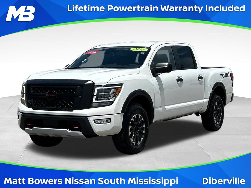 Certified 2023 Nissan Titan PRO-4X AWD/4WD image 1