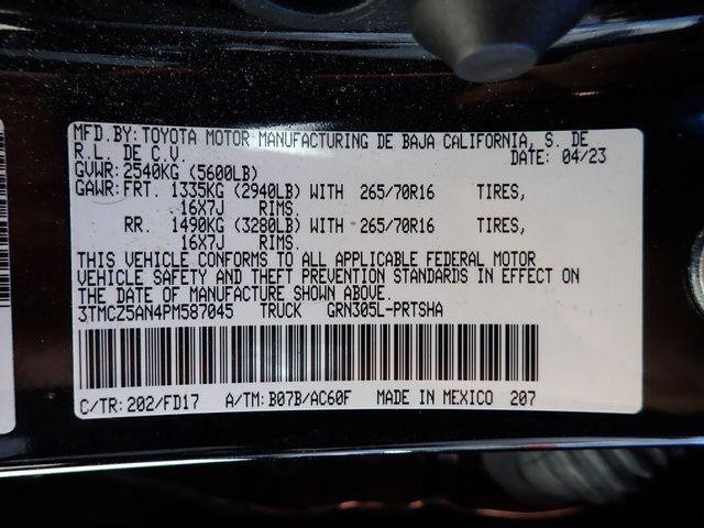 Certified 2023 Toyota Tacoma TRD Off-Road w/ Technology Package image 22