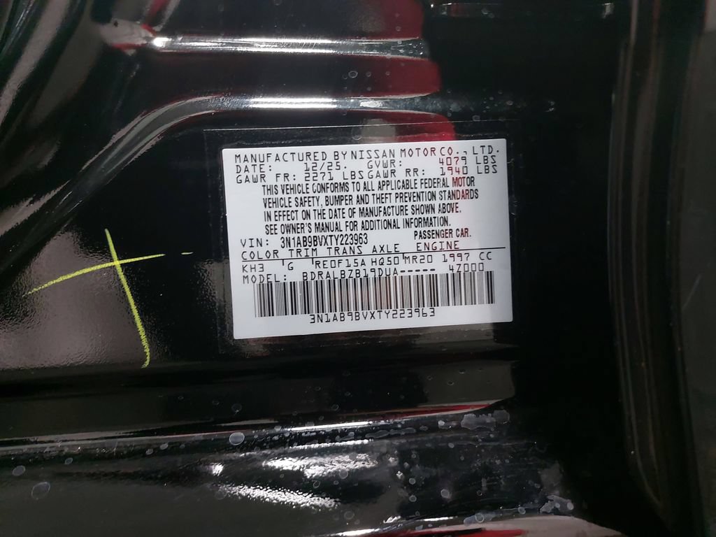 New 2026 Nissan Sentra S w/ Floor Mat Package FWD image 34