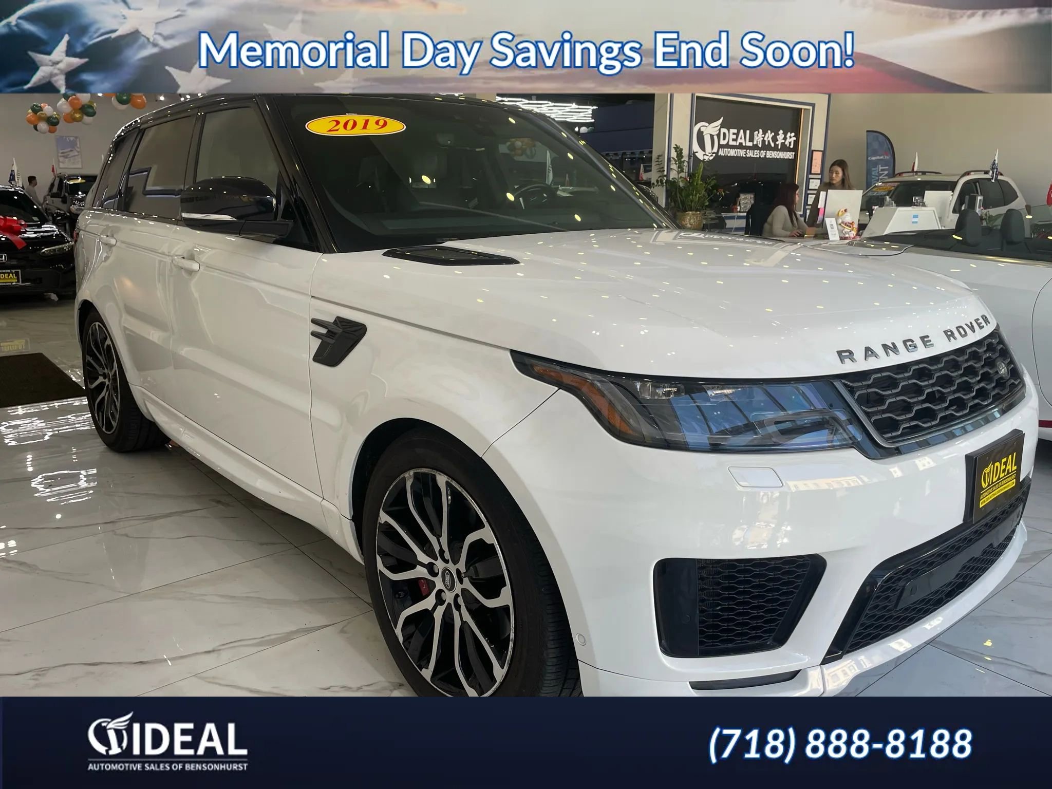 Used 2019 Land Rover Range Rover Sport Supercharged AWD/4WD image 1