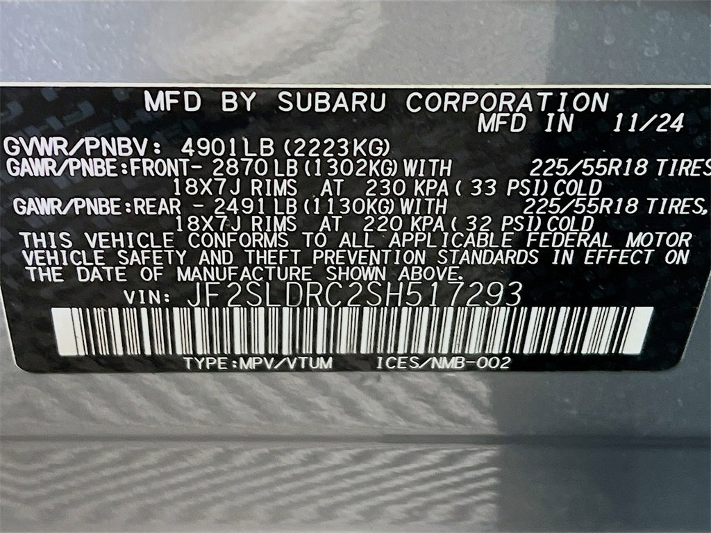 Certified 2025 Subaru Forester Limited image 27