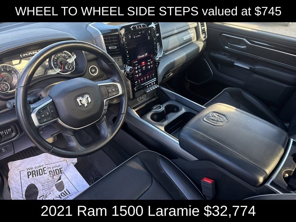Used 2021 RAM 1500 Laramie w/ Sport Appearance Package image 9