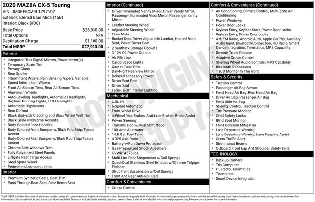 Used 2020 MAZDA CX-5 Touring image 31