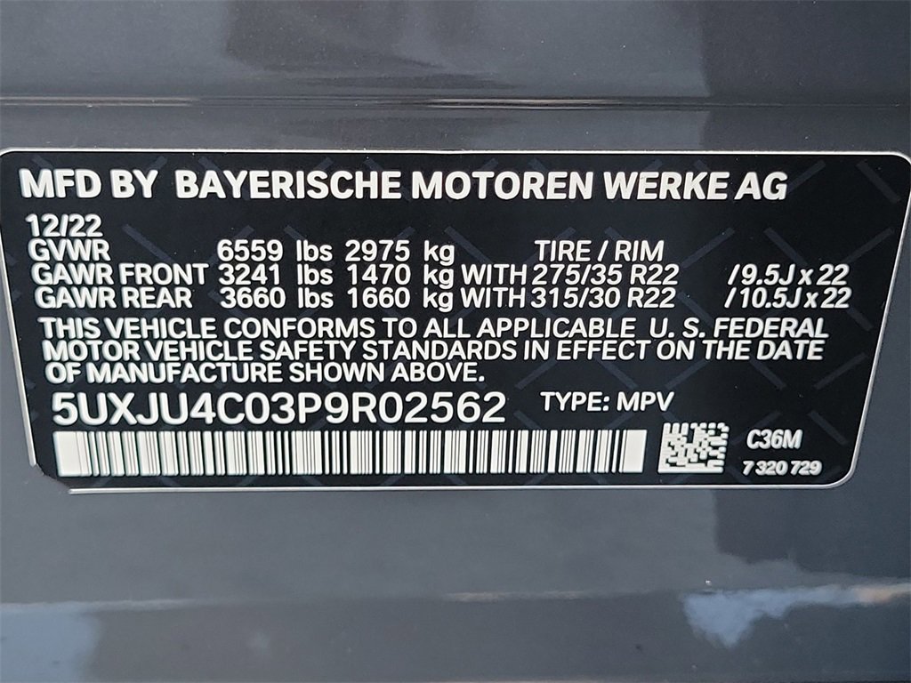 Used 2023 BMW X5 M50i w/ Executive Package image 34