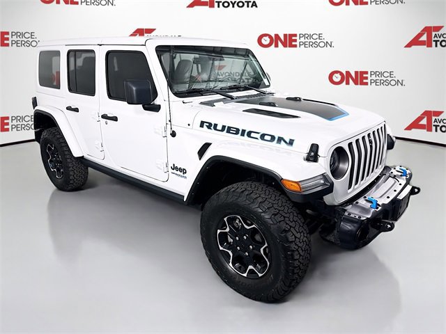 Used 2022 Jeep Wrangler Unlimited Rubicon 4xe w/ Steel Bumper Group
