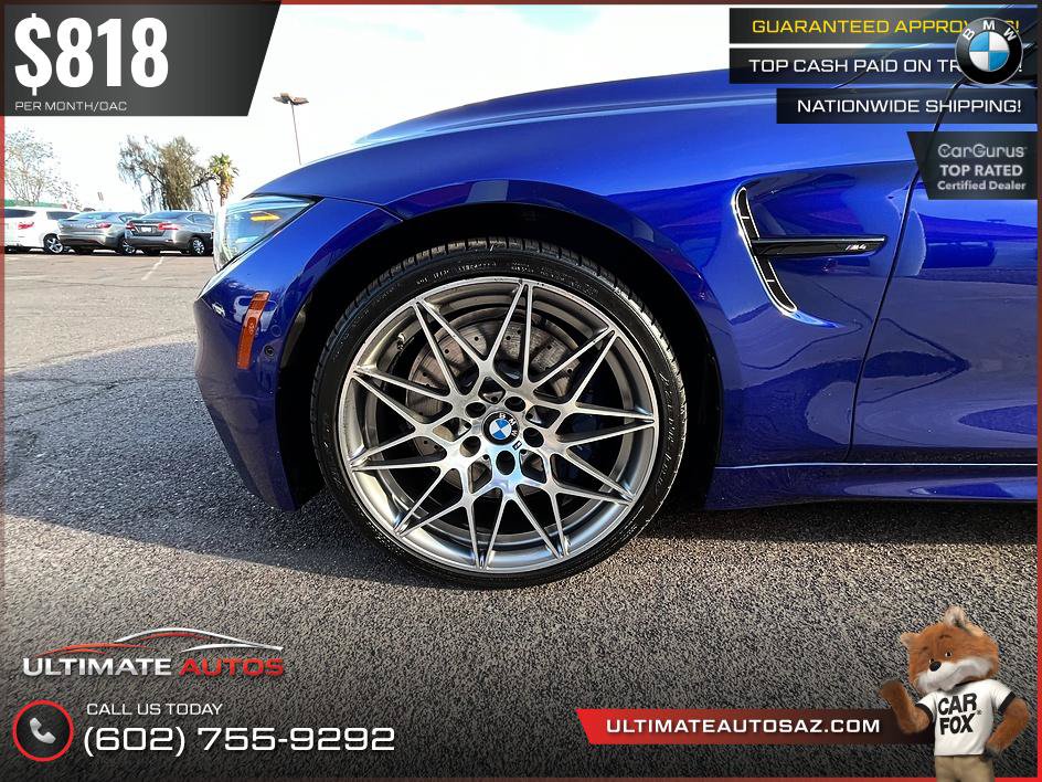Used 2020 BMW M4 Convertible w/ Competition Package RWD image 17